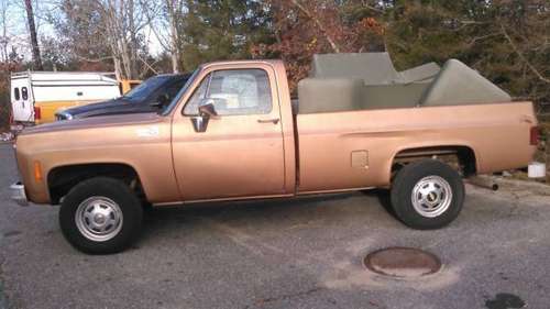 1979 CHEVY K2O - CALIFORNIA RUST FREE PICK UP - - by for sale in Falmouth, MA