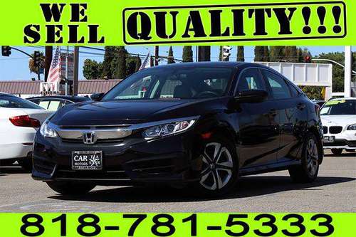 2017 HONDA CIVIC LX **$0 - $500 DOWN. BAD CREDIT 1ST TIME BUYER BK* for sale in Los Angeles, CA