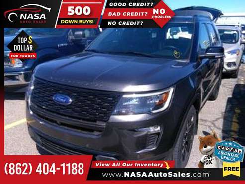 2019 Ford Explorer Sport - - by dealer - vehicle for sale in Passaic, NJ