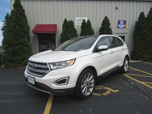 2017 Ford Edge Titanium Excellent Used Car For Sale - cars & trucks... for sale in Sheboygan Falls, WI