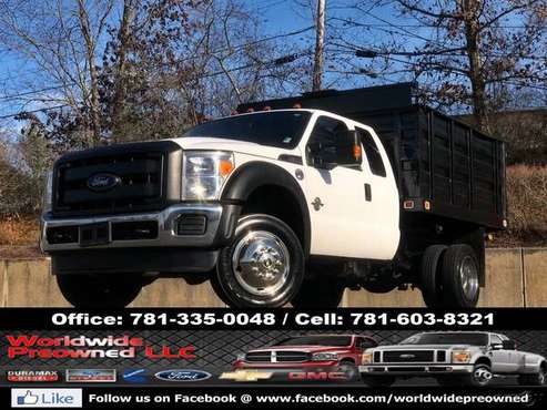 2012 Ford F-550 XL Landscape Dump Truck Diesel 105K 1 Owner... for sale in south jersey, NJ