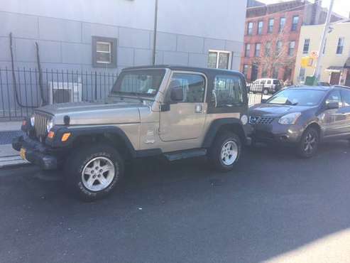 JEEP 2003 WRANGLER SAHARA - - cars & trucks - by owner - vehicle... for sale in Chester, NY