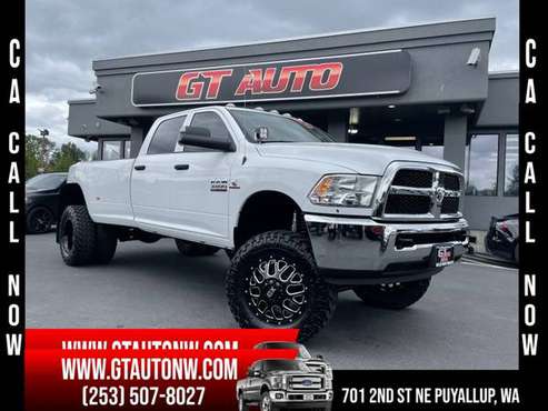2018 Ram 3500 Crew Cab Tradesman Pickup 4D 8 ft with for sale in Puyallup, OR