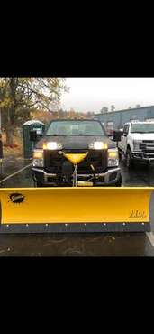 2015 Ford F-350 XL with like new Fisher plow - - by for sale in Stoughton, MA