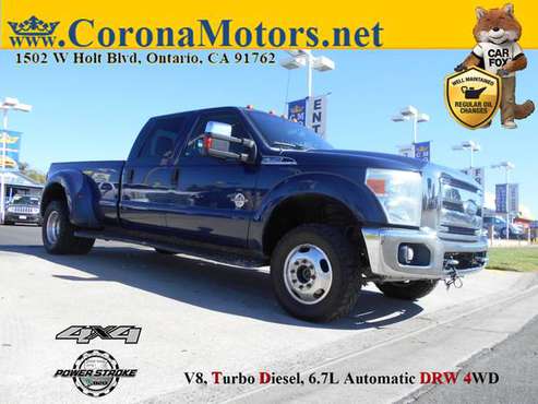 2011 Ford F-350 Turbo Diesel, 6.7L DRW 4WD - cars & trucks - by... for sale in Ontario, CA