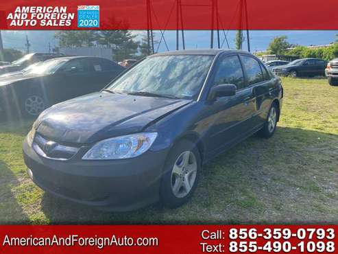 2005 Honda Civic Sdn LX AT - - by dealer - vehicle for sale in Pennsauken, PA