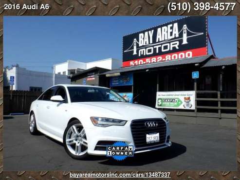2016 Audi A6 2.0T Premium Plus - cars & trucks - by dealer - vehicle... for sale in Hayward, CA