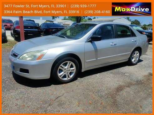 2007 Honda Accord EX Sedan 4D - - by dealer - vehicle for sale in Fort Myers, FL