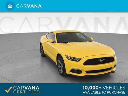 2015 Ford Mustang V6 Coupe 2D coupe Yellow - FINANCE ONLINE for sale in Atlanta, SC