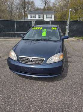 2008 Toyota Corolla LE - - by dealer - vehicle for sale in Mastic Beach, NY