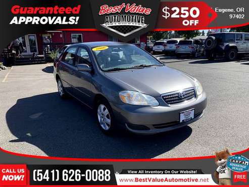 2006 Toyota Corolla LE FOR ONLY $134/mo! - cars & trucks - by dealer... for sale in Eugene, OR