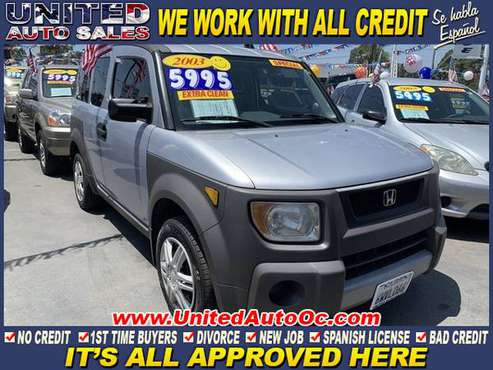 2003 Honda Element EX 4WD AT for sale in midway city, CA