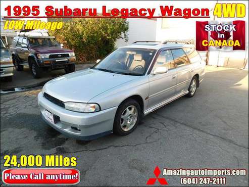 1995 Subaru Legacy Wagon RHD Mail Carrier 4WD LOW Mileage 24, 000 for sale in Richmond, SC
