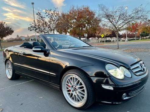 2007 Mercedes Benz CLK350 Convertible Loaded Clean Title Low Miles -... for sale in Turlock, CA