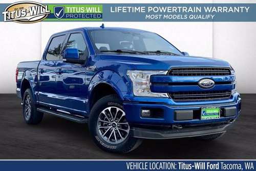 2018 Ford F-150 4x4 4WD F150 Truck LARIAT Crew Cab for sale in Tacoma, WA