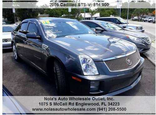 2008 RARE CADILLAC STS V for sale in Englewood, FL