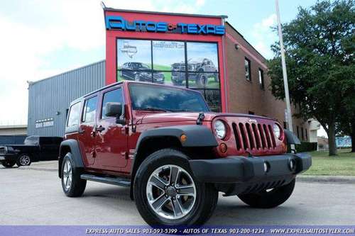 2013 Jeep Wrangler Unlimited Sport 4x4 Sport 4dr SUV - cars & trucks... for sale in Tyler, TX
