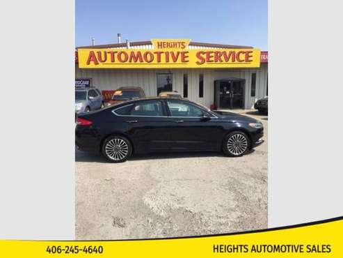 2017 FORD FUSION SE - - by dealer - vehicle automotive for sale in Billings, MT