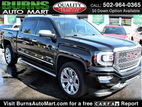 Only 55,000 Miles* 2017 GMC Sierra 1500 Denali Crew Cab Short Box 4WD for sale in Louisville, KY