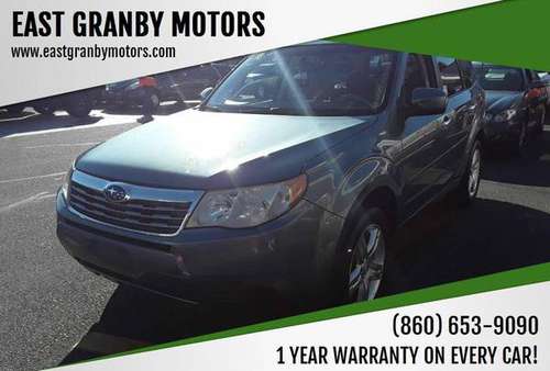 2009 Subaru Forester 2.5 X Premium AWD 4dr Wagon 5M - 1 YEAR... for sale in East Granby, MA
