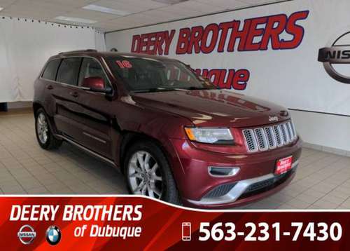 2016 Jeep Grand Cherokee 4WD 4D Sport Utility/SUV Summit - cars & for sale in Dubuque, IA