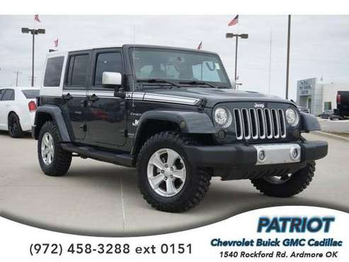 2017 Jeep Wrangler Unlimited Sahara - SUV - cars & trucks - by... for sale in Ardmore, TX