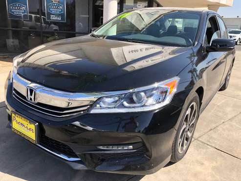 17' Honda Accord EX-L, 4cyl, One Owner, Auto, Leather, Moonroof -... for sale in Visalia, CA
