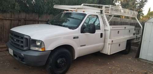 2004 F-350 Turbo Diesel Utility Truck - cars & trucks - by owner -... for sale in Chico, CA
