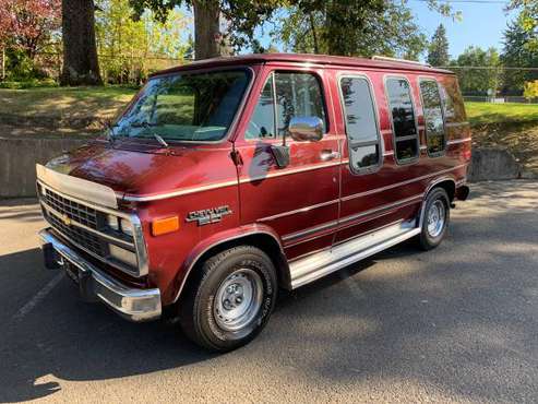 #VANLIFE 1993 Chevrolet G20 Conversion Van Van Specialties for sale in Portland, OR