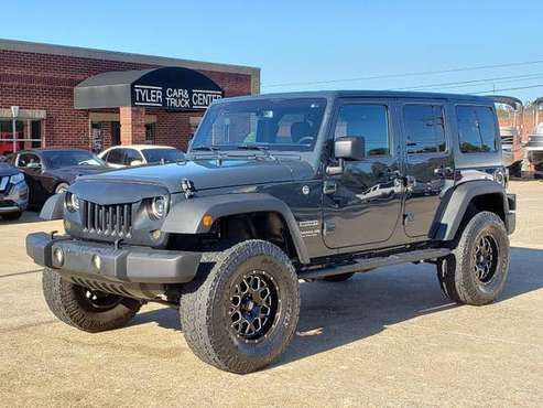2017 JEEP WRANGLER UNLIMITED: Sport · 4wd · Lift · 37k miles - cars... for sale in Tyler, TX