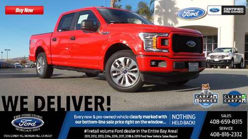 2018 Ford F-150 XL! Reverse Cam/Bluetooth/STX Package! 30k Miles! -... for sale in Morgan Hill, CA
