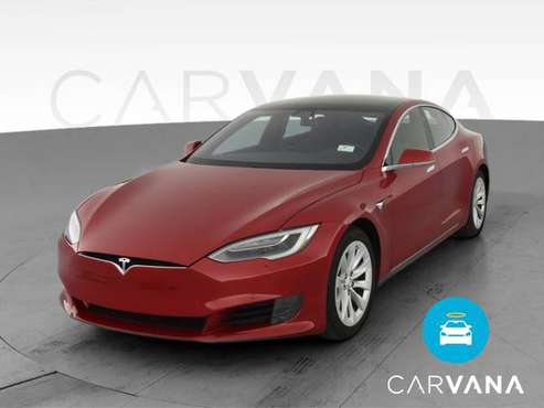 2017 Tesla Model S 100D Sedan 4D sedan Red - FINANCE ONLINE - cars &... for sale in Valhalla, NY
