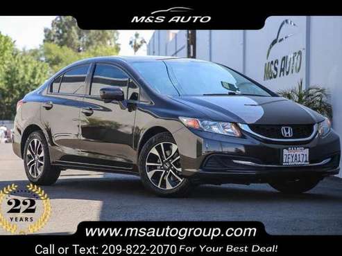 2014 Honda Civic Sedan EX sedan Brown - - by dealer for sale in Sacramento , CA