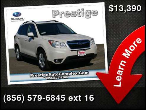 2014 Subaru Forester 2.5i Limited - cars & trucks - by dealer -... for sale in Turnersville, NJ