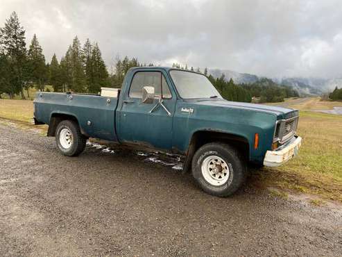 1973 Chevy 4X4 Custom C-10 - cars & trucks - by owner - vehicle... for sale in Westfir, OR