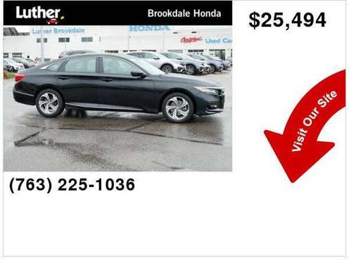 2018 Honda Accord Sedan Ex-l 2 0t - - by dealer for sale in brooklyn center, MN