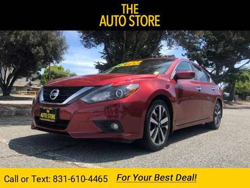 2016 Nissan Altima 2.5 SR Cayenne Red - cars & trucks - by dealer -... for sale in Salinas, CA