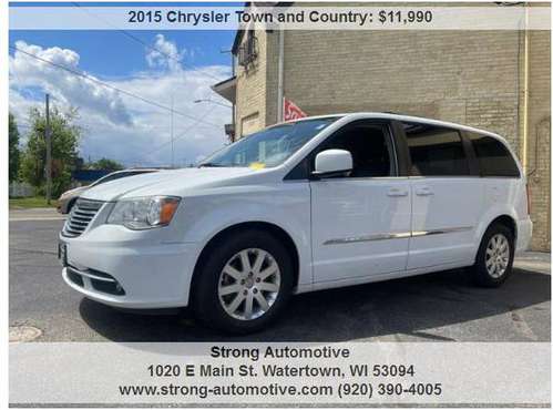 2015 Chrysler Town and Country Touring 4dr Mini Van for sale in Watertown, WI