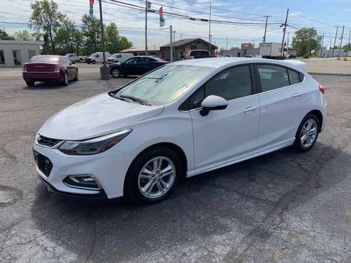 2017 CHEVY CRUZE LT HATCHBACK LOW MILES - cars & trucks - by dealer... for sale in Defiance, OH