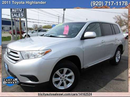 2011 TOYOTA HIGHLANDER BASE AWD 4DR SUV Family owned since 1971 for sale in MENASHA, WI