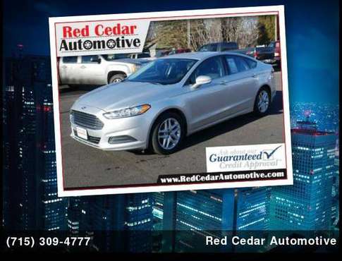 2013 Ford Fusion SE - cars & trucks - by dealer - vehicle automotive... for sale in Menomonie, WI