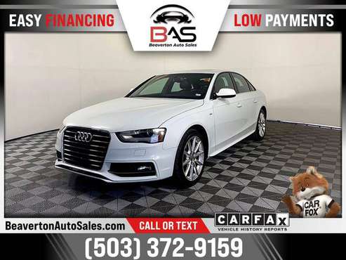 2014 Audi A4 A 4 A-4 Premium Plus FOR ONLY 255/mo! for sale in Beaverton, OR