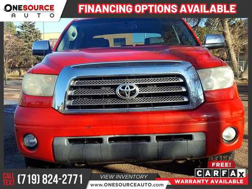 2008 Toyota Tundra Limited FOR ONLY ! - - by dealer for sale in Colorado Springs, CO