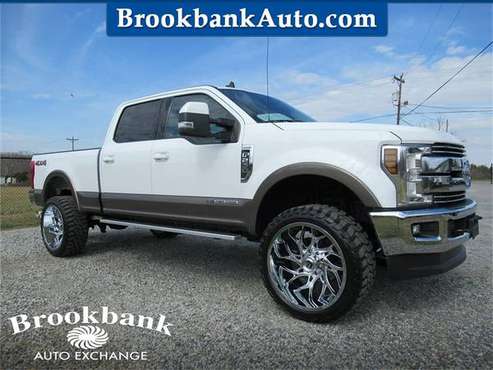 2019 FORD F250 SUPER DUTY LARIAT, White APPLY ONLINE for sale in Summerfield, SC