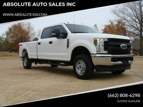 2018 FORD F250 XL CREW 4X4 WORK TRUCK STOCK #806 - ABSOLUTE - cars &... for sale in Corinth, TN