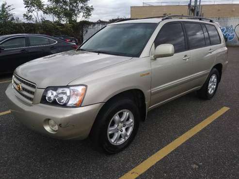 2002 TOYOTA HIGHLANDER LIMITED for sale in Brooklyn, NY
