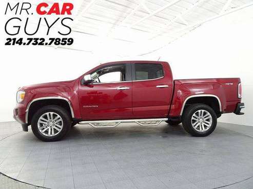 2018 GMC Canyon 4WD SLT Rates start at 3.49% Bad credit also ok! for sale in McKinney, TX