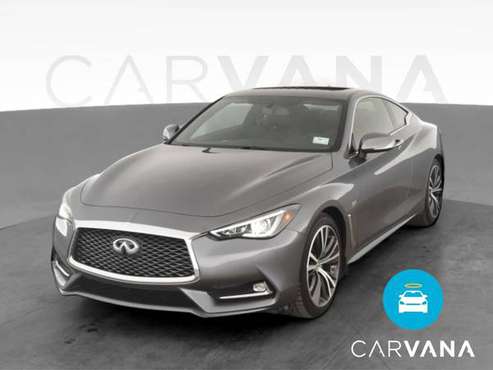 2018 INFINITI Q60 3.0t Luxe Coupe 2D coupe Gray - FINANCE ONLINE -... for sale in Washington, District Of Columbia