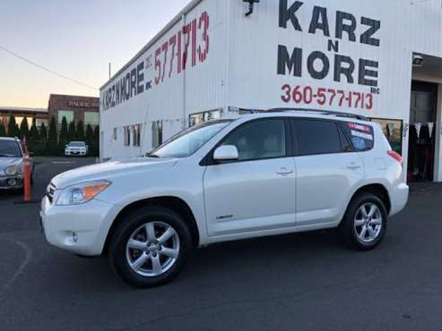 2007 Toyota RAV4 4WD 4dr Limited V6 Auto 107,000 Miles Leather Moon... for sale in Longview, OR