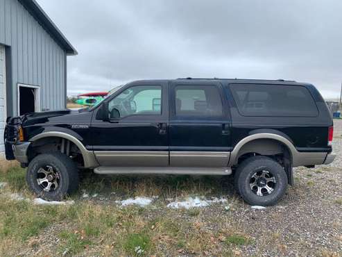 2000 Ford Excursion, D10, Lift kit with 145k miles. Runs great! for sale in Gallatin Gateway, MT